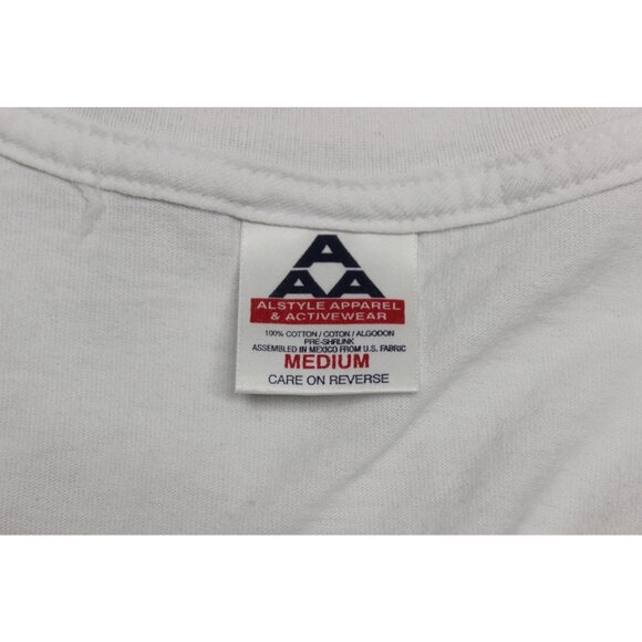 Shitlist men's vintage‎ grunge crust punk short sleeve t shirt M - Picture 8 of 12